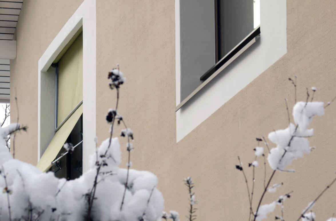 Fassadendetail Fensteröffnung