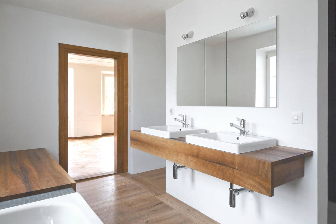 Wohnung Erdgeschoss, Badezimmer