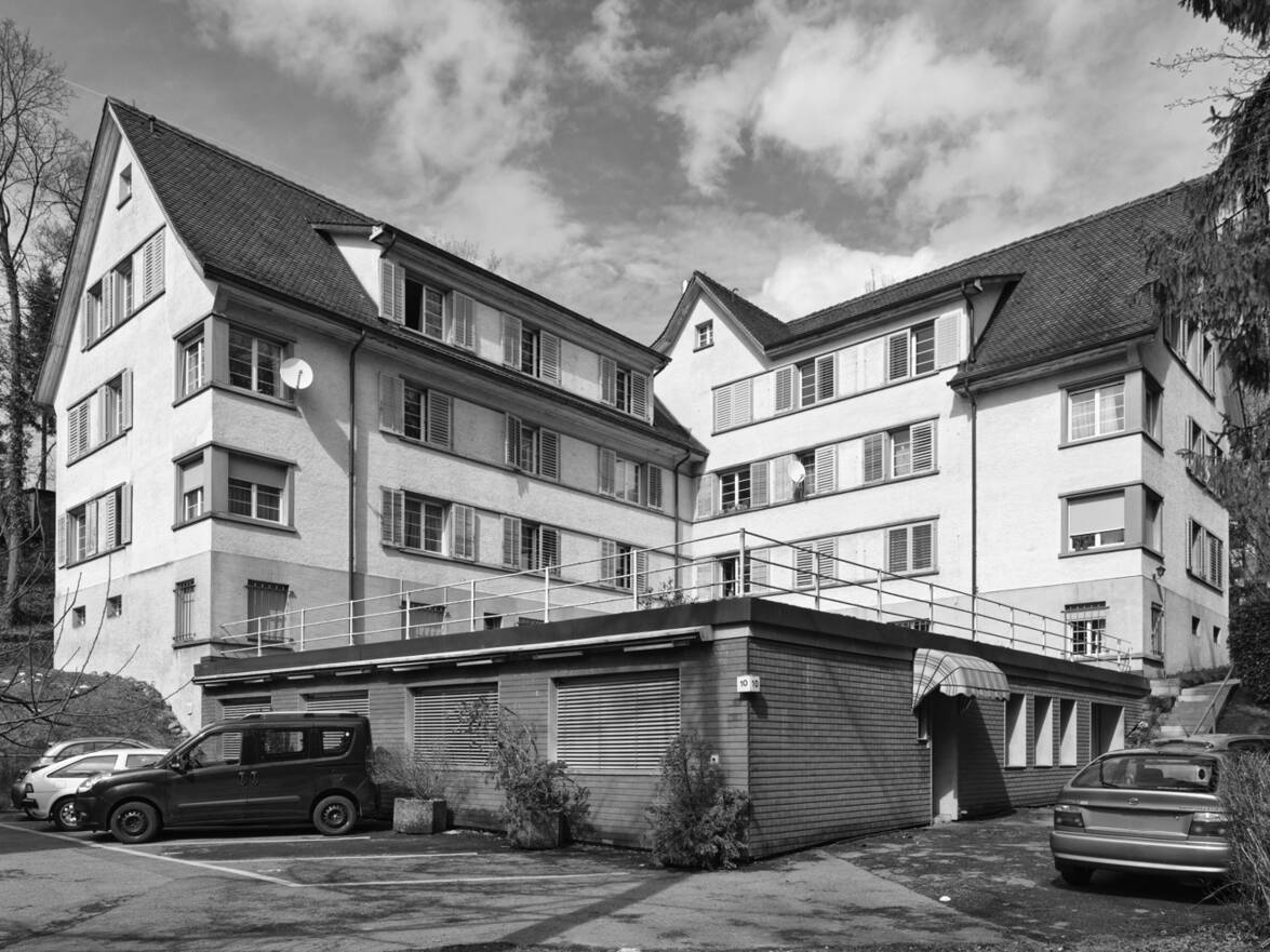 Innenhof Mehrfamilienhäuser