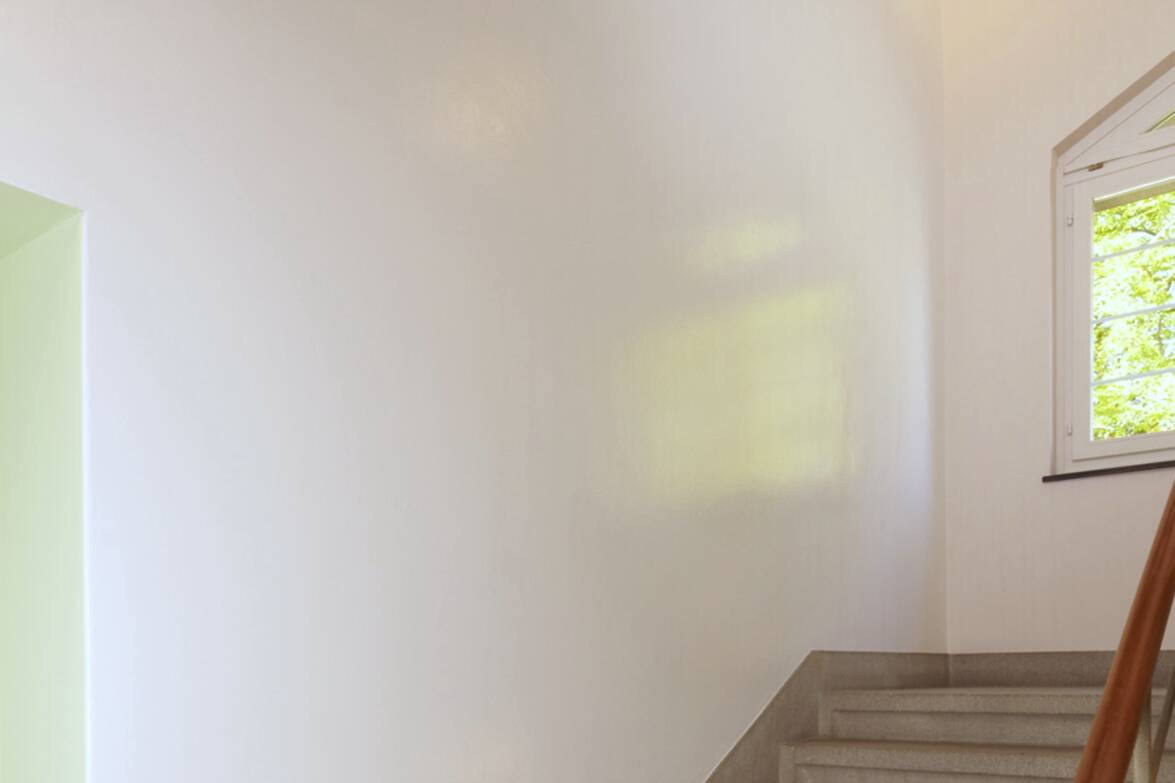 Treppenhaus, Farbreflexion