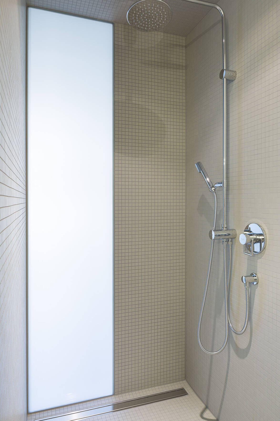 Duschennische mit Tageslicht