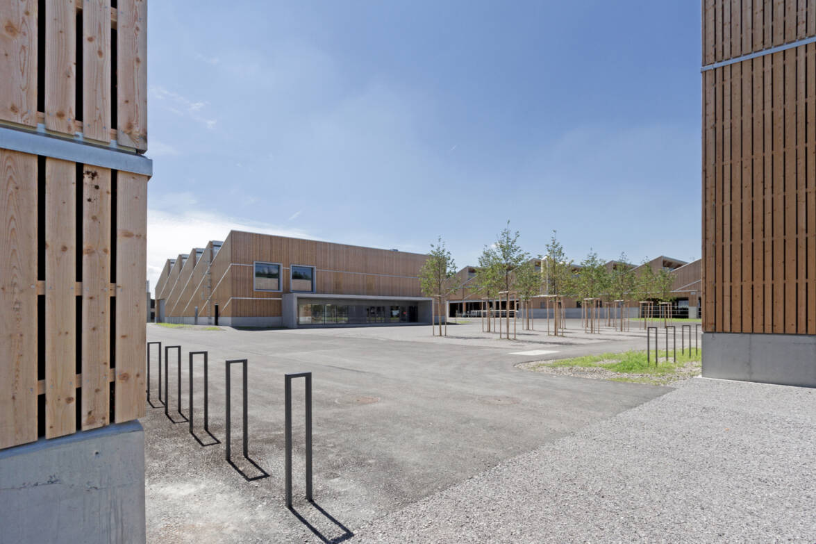 Zentraler Forumsplatz (Foto: Stücheli Architekten AG)