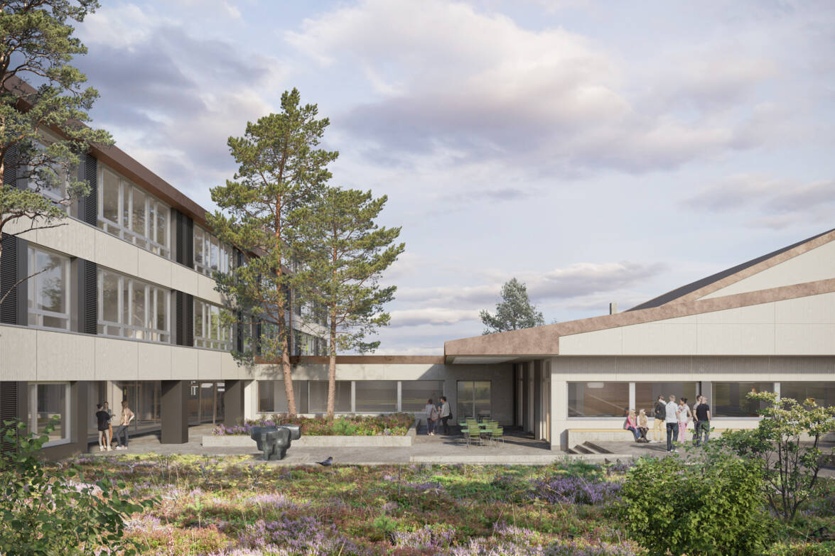 Visualisierung Pausenhof