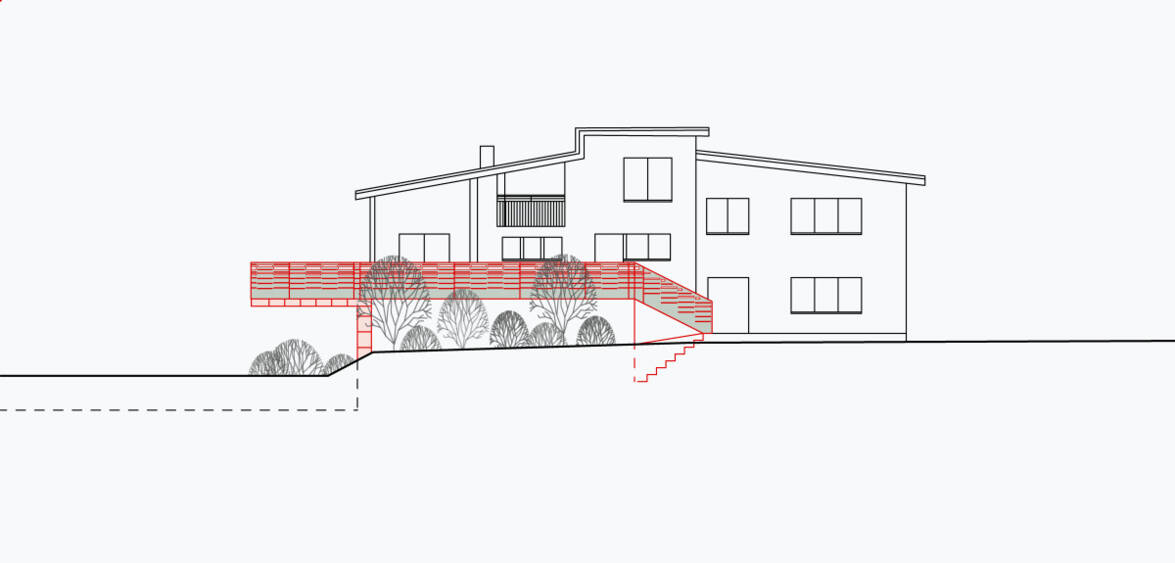 Seitenansicht Südost