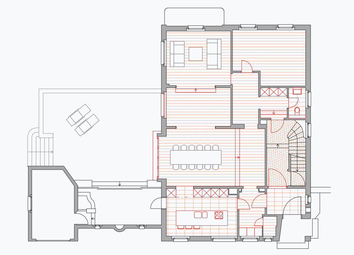 Grundriss Erdgeschoss