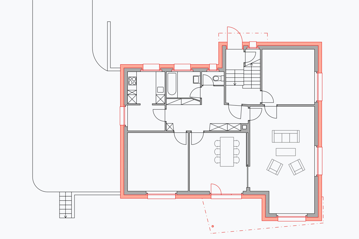 Grundriss Erdgeschoss