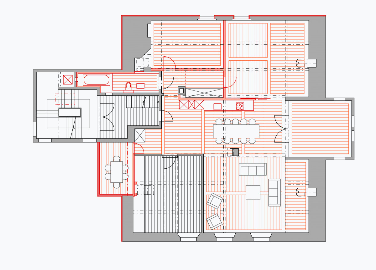 Grundriss Dachgeschoss