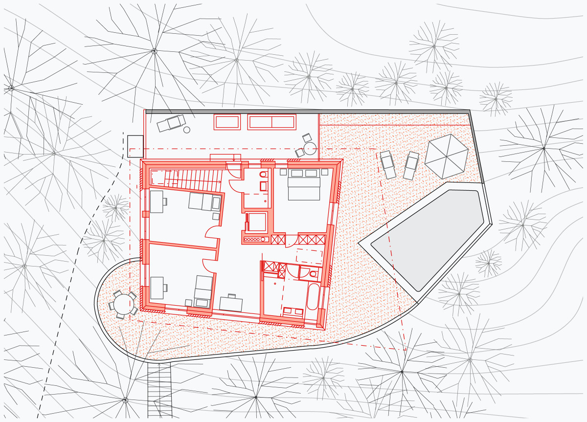 Grundriss 1. Obergeschoss