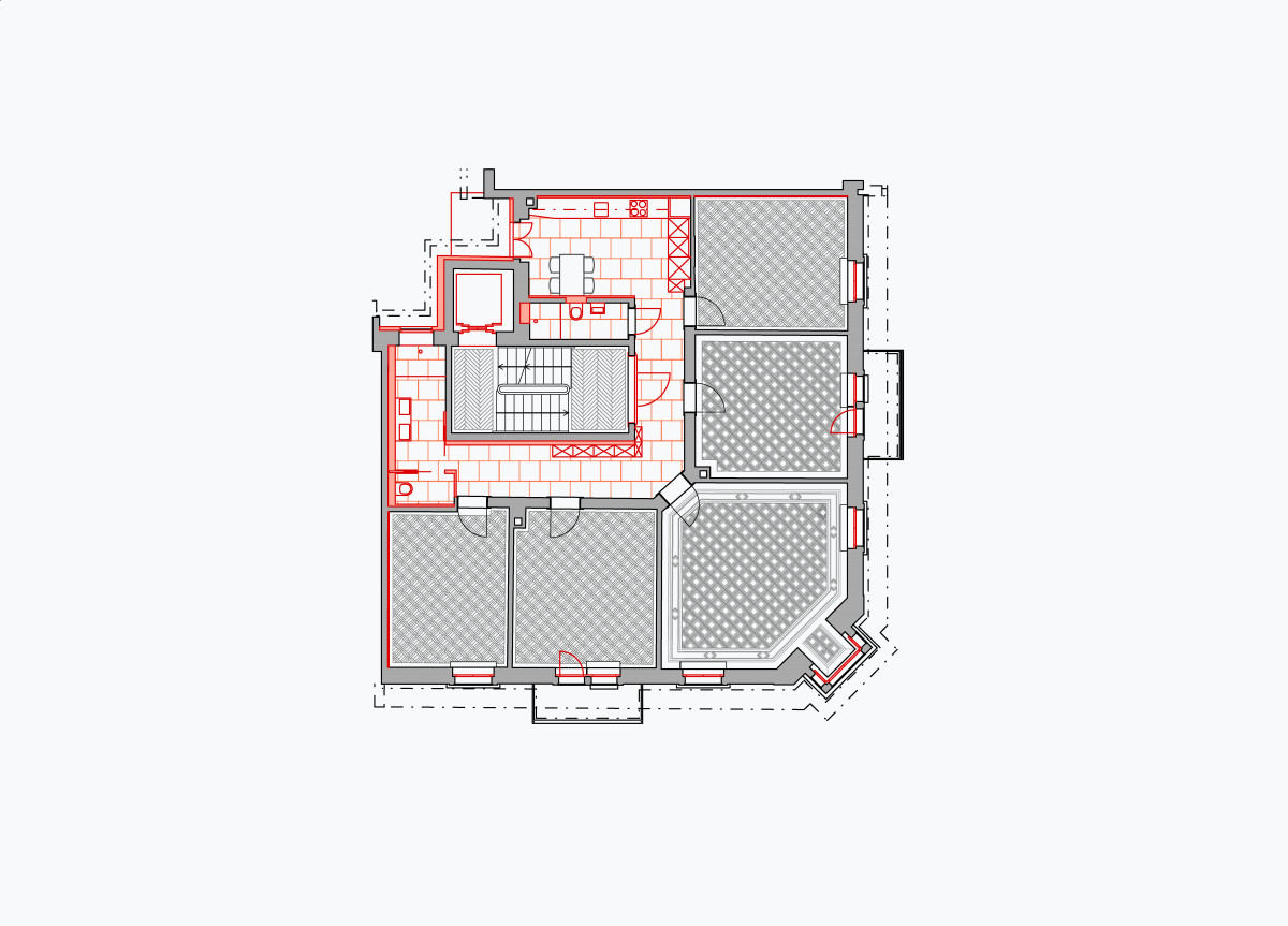 Grundriss Normgeschoss