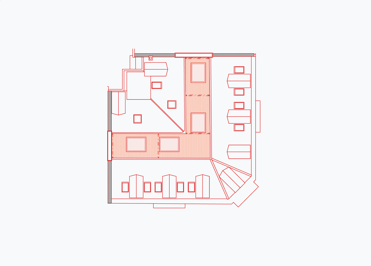 Grundriss Dachaufsicht