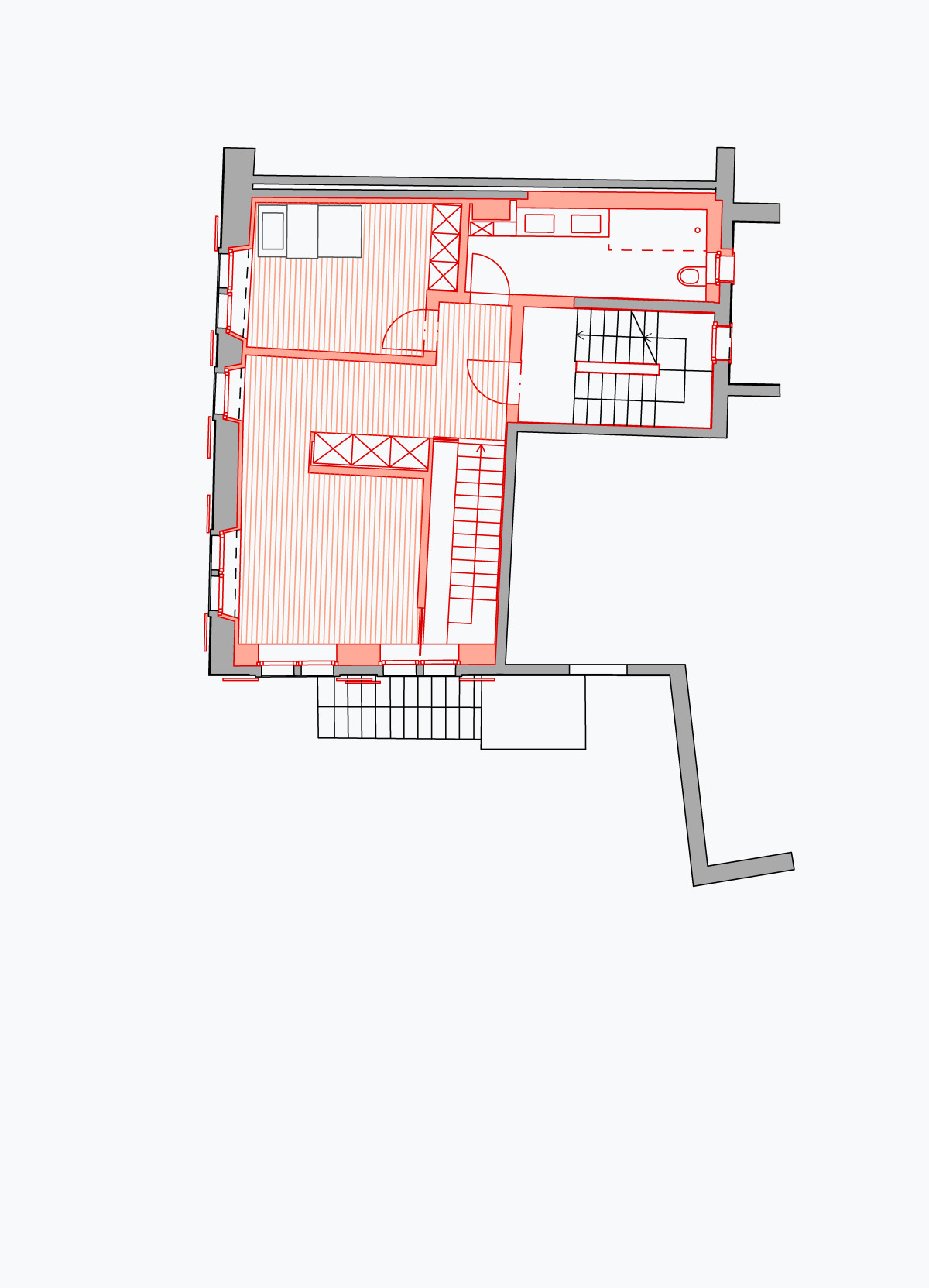 Grundriss 1. Obergeschoss