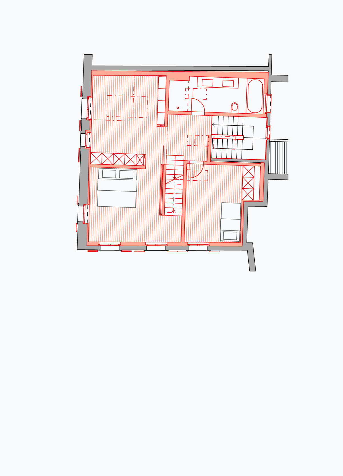 Grundriss 2. Obergeschoss